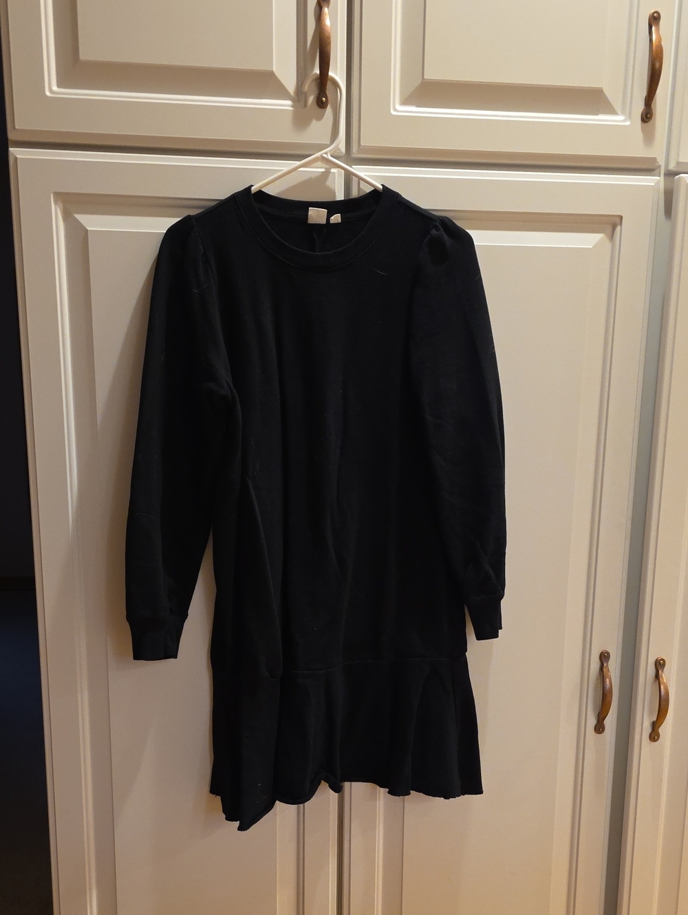 GAP Black Long Sleeve Dress